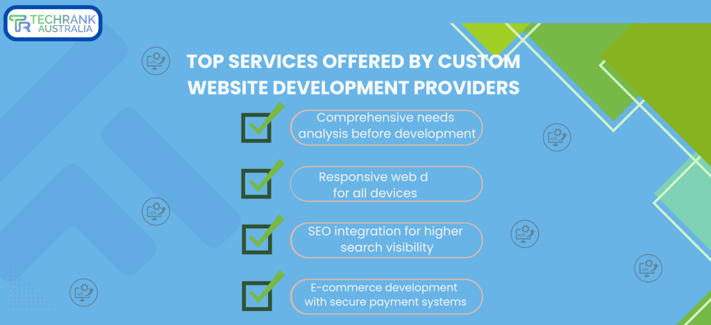 Custom Website Development Services in Australia